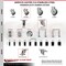 Service Caster 3.5 Inch 316SS Thermoplastic Rubber 10mm Threaded Stem Caster Brake, 2PK SS316TS20S3514-TPRB-M1015-2-TLB-2 - alternate 4